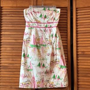 J. Crew strapless dress size 8